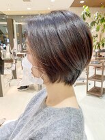 エアー 銀座(air)&nbsp;★岡田有加★30代40代/ふんわりショート&白髪ぼかしハイライト