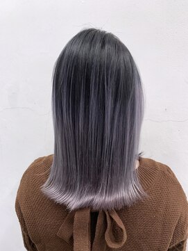ココ 原宿(KOKO) 【GUEST_STORY】 Lavender Silver   #ケアブリーチ#ダブルカラー