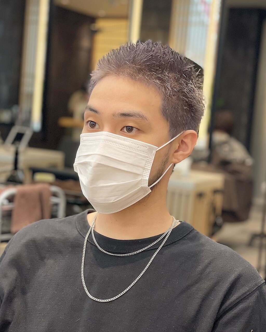 お洒落坊主 シルバーアッシュcolor ザクザクカット:L126993357 お洒落坊主 シルバーアッシュcolor ザクザクカット:L126993357