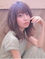 アグ ヘアー 阿蘇店(Agu hair aso) 《Agu hair》小顔ウルフ涼しげミディ