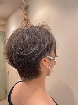 ハイル(Heil) 【Heil】 マッシュショート/ボブショート/ハイライト/グレージュ