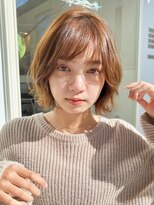 マセナ(Masena)&nbsp;透明感ナチュラルブラウン×柔らかボブ×masena