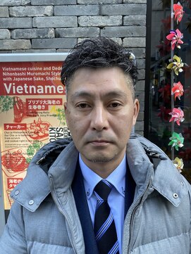 ドルクス 日本橋(Dorcus) イケオジビジネスショートヘアスタイルスタイル！アイロンパーマ