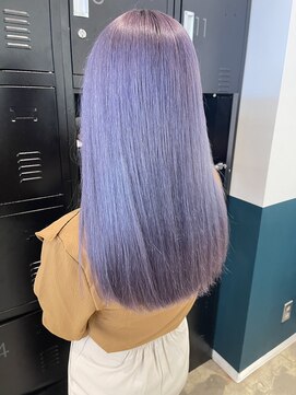 ヘアーブレイス(hair brace) ブルーラベンダー stylist 中村瑞貴