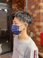 ヴィップルーム(viproom) ビジネスマン/スパイラルパーマ/フェードカット簡単スタイリング