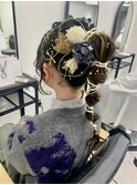 着物に似合うひとつ結びヘア　美由紀
