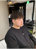 ツイストスパイラルパーマ ツイストパーマ フェードカット