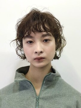 シスタ 二子玉川(SiSTA) パーマボブ/ニュアンスパーマショート/二子玉川美容室