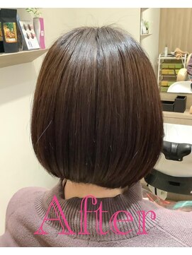 ヘアーアミューズ パール(Hair Amuse) ボブ