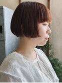 #ショート#ボブ#シアーカラー