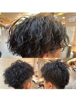 銀座マツナガ 浅草店&nbsp;【大人気】ツーブロックツイストスパイラル刈り上げマッシュ