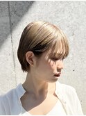 ハイトーンショート/丸みショート