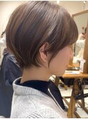 20代30代40代50代大人ナチュラルレイヤーショートボブ
