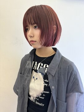 サンク 原宿 表参道(cinq) ダブルカラーミルクティーベージュピンクラベンダーベージュ20代