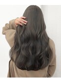 透明感グレージュ