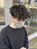 メンズカット＋スパイラル等特殊パーマ