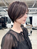 ジル ブラン 福岡(JIL BLAN)&nbsp;ハイライトカラー/ショートカット/レイヤーカット/ボブ30代40代