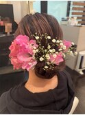 生花×シニヨン