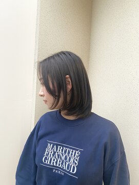 チャコレ パーチ 北千住店(Chacolle perch) ソフトボブウルフ×オリーブ