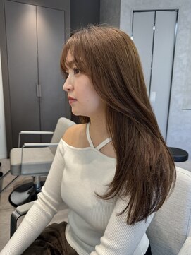 エル 北千住(elu) 甘めくびれ_メルティカラーフェミニンロング似合わせカット