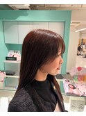 顔まわりレイヤーカット