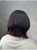 イメチェン/ホワイトブロンド/外ハネボブ/美髪/大津/瀬田