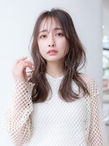 ドリップ バイ ハバナ 原宿(driP. by HAVANA)&nbsp;大人可愛い小顔ミディアムレイヤーカット/バング/髪質改善カラー