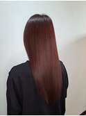 艶髪カラーストレート