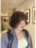 ボブでもくるくるにしたい方におすすめニュアンスカール