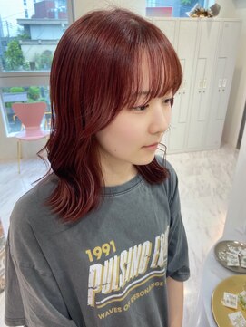 モナバイルーブル(MONA by Louvre) 【MONA】くびれミディ/レイヤー/暖色カラー