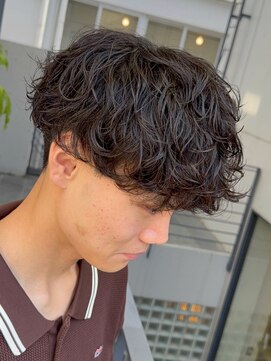 フィフスジングウマエ 原宿(fifth JINGUMAE) 初めてのパーマでも◎ラフな質感が人気のシャドウパーマ