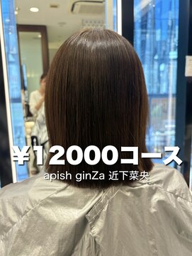 パーマ落としラボ アピッシュ 銀座(apish) パーマ落とし髪質改善髪質矯正髪質改善トリートメント