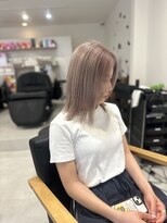 ホーミーキョウト(Homey Kyoto)&nbsp;人気No.1◎ケアブリーチ×ホワイトミルクティー