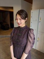 スリーバイザサロン(THREE by the salon)&nbsp;お呼ばれヘアメイク