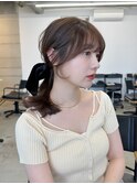 前髪カット　顔まわりカット　流れやすい顔まわり
