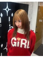 ティアム 渋谷店(Tiam shibuya) 伸ばしかけヘア/小顔ヘア/ブリーチなしカラー/髪質改善