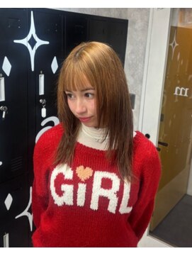 ティアム 渋谷店(Tiam shibuya) 伸ばしかけヘア/小顔ヘア/ブリーチなしカラー/髪質改善