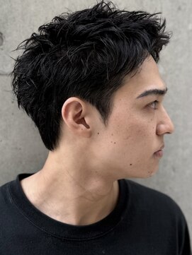 ニコ トウキョウ ロジック(nico TOKYO Logic) スパイキーショート　メンズショート　ピンパーマ