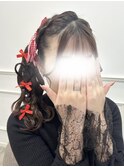 【ヘアメ】ハート付き！サイドポニー♪_ユウ