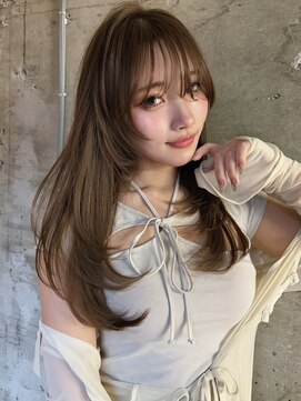 サイン 渋谷(SIGN) お洒落なレイヤーカットハッシュカットレイヤーボブ渋谷