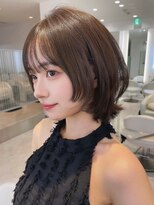 Hue表参道【レイヤーカット/カラー/髪質改善トリートメント/ボブ/顔周り/前髪カット】 大人ボブくびれボブレイヤー ーボブ垢抜けボブ外ハネボブ顔周り