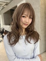 バングス(BANGS)&nbsp;ベージュ×セミロング