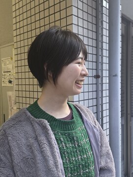 インク(ink”) 丸みショートボブ@20代30代40代