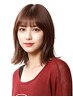 ツヤツヤカラー/ヘアカラー+トリートメント(Trミニボトル付)15400→13000