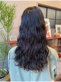 20代30代◎大人可愛い暗髪ウェーブパーマ×デジタルパーマ