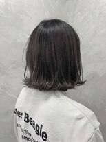 バサ 鷺ノ宮店(BASSA)&nbsp;【佐々木　スタイル】アッシュカラー×きりっぱなしボブ