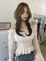 ウニュ(uninu)&nbsp;オリーブベージュ ハッシュカット