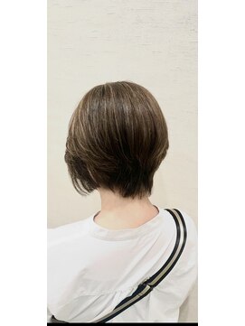 インス 奈良柏木店(INCE) くびれショート白髪ボカシ