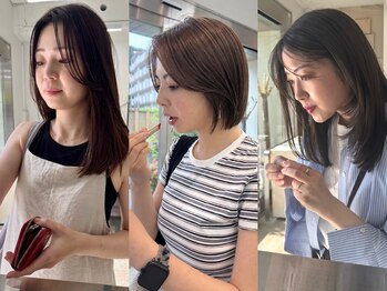 ホワイト キタサンドウ(WHiTE kitasando)の写真/大人女性に人気のサロン☆大人カジュアルをお洒落に叶える、似合わせカットで新しい私に出会える♪