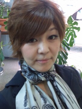 ヘアサロン スリーク(Hair Salon Sleek) クールショートな色気で誘う涼しげスタイル